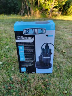 Fully submersible pump (Drummond 1/4 HP Submersible)