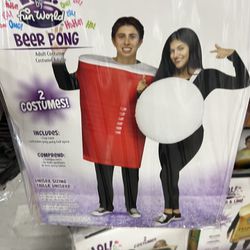 Beer Pong Couples Halloween Costume .