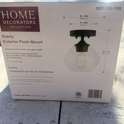 Various Indoor/Outdoor Light Fixtures