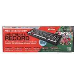 Blackmagic ATEM Mini Extreme ISO (8-Input HDMI Live Stream Switcher - Excellent Cond
