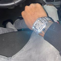 Moissanite Cartier Watch