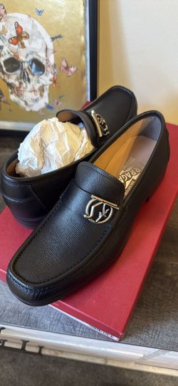 Ferragamo loafers size 9.5 us men
