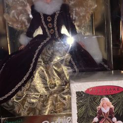 Barbie With Hallmark Ornament