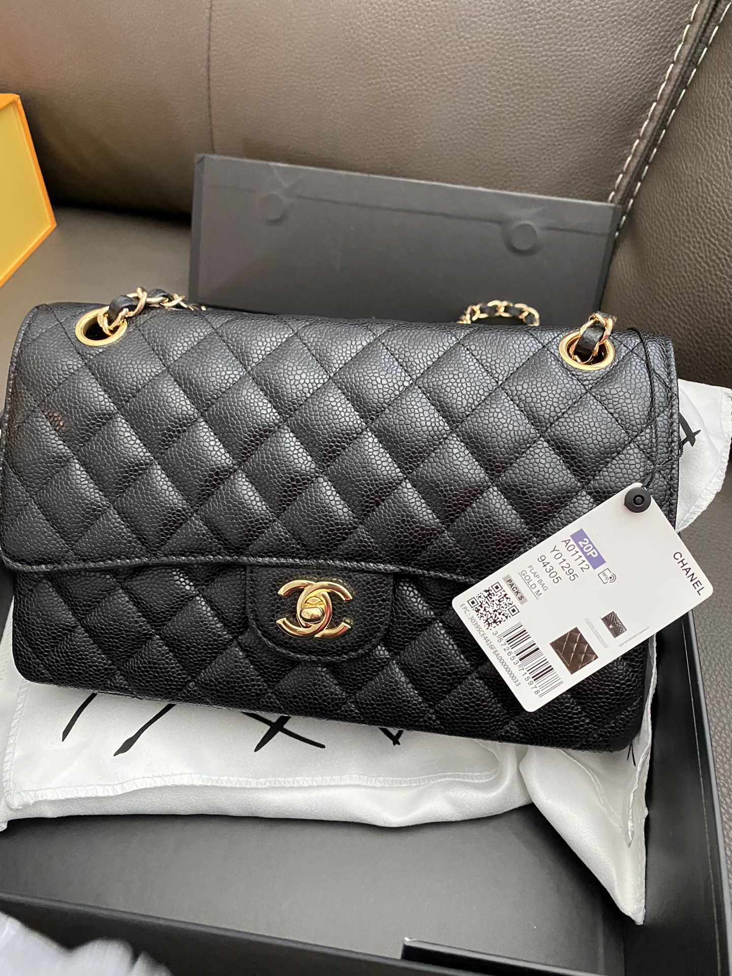 Chanel medium size leather purse $500