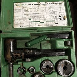 Greenlee Hydraulic Punch Driver 