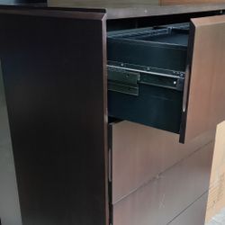 Solid Wood Filing or Storage Cabinet