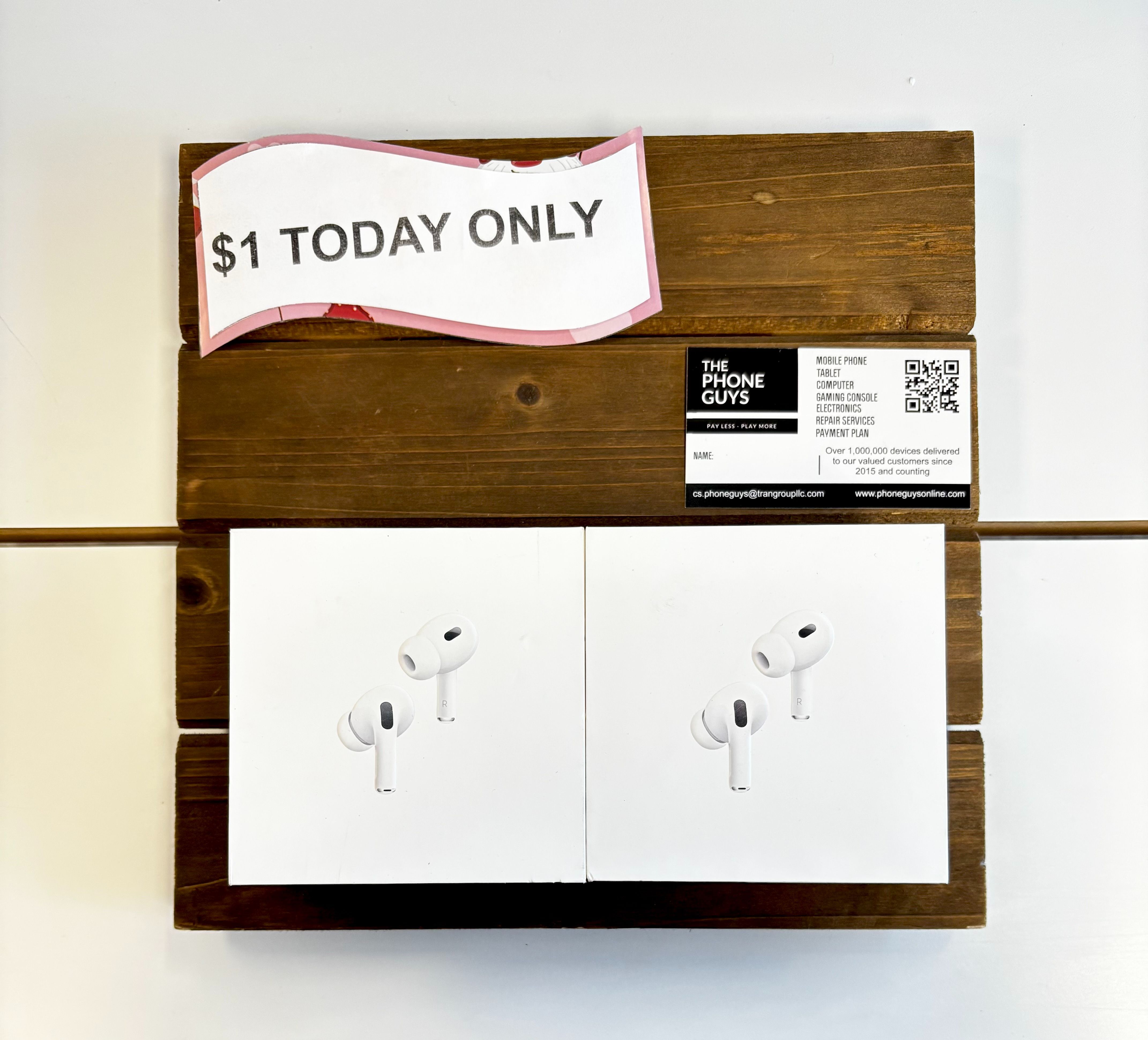 💥 Huge Discount Alert – Apple AirPods Pro 2nd Gen (Brand New) Now from $219! Grab It Today for Just $1 Down