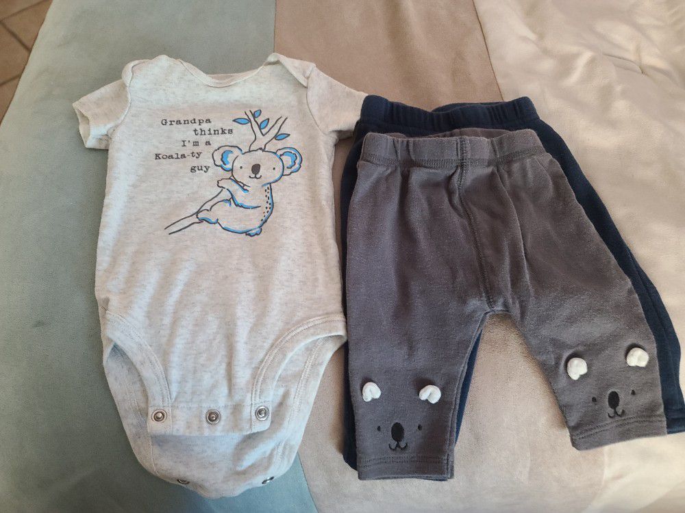 Baby Boy Onesies And Pants