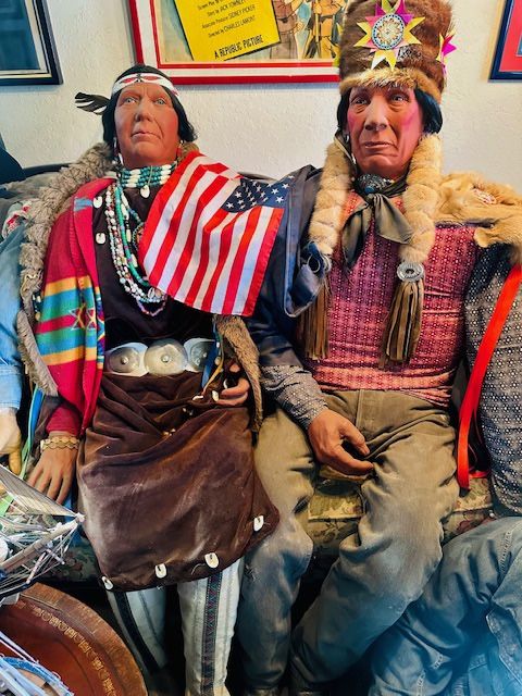 Indian & Cowboy Vintage Mannequins -15 count or buy SEPARATELY