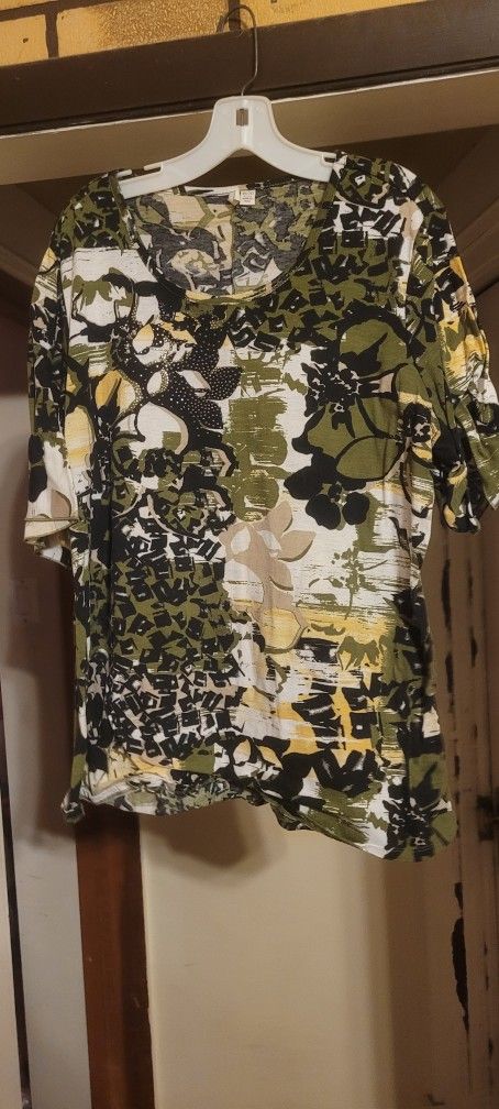 Camo Flower Shirt
