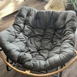 Rocking Wicker Chair 