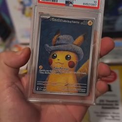 Pikachu Van Gogh with Grey Felt Hat- Full art promo