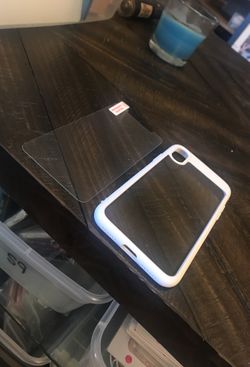 iPhone X or XS case and tempered glass for $15