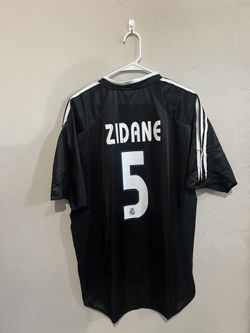 Real Madrid 2004-05 Away Zidane Jersey 
