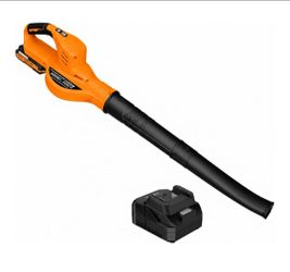 Leaf Blower Cordless - 21V Powerful Electric Leaf Blower with 2 Batteries and Charger