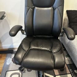 Black Leather Office Chair