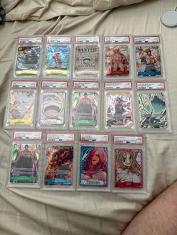 One Piece Cards PSA 10