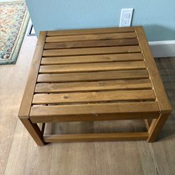 IKEA Wooden Slatted Outdoor Table
