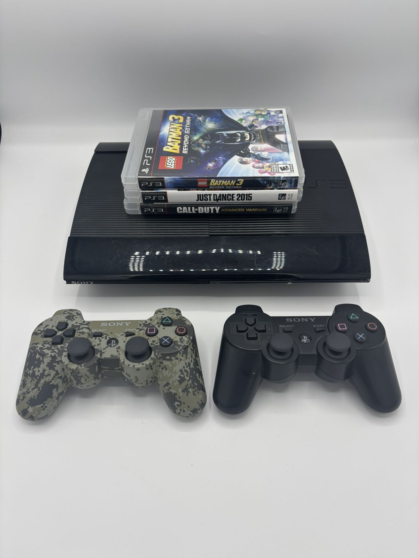 Sony PlayStation 3 PS3 250GB Super Slim CECH-4001B Console System Bundle Tested