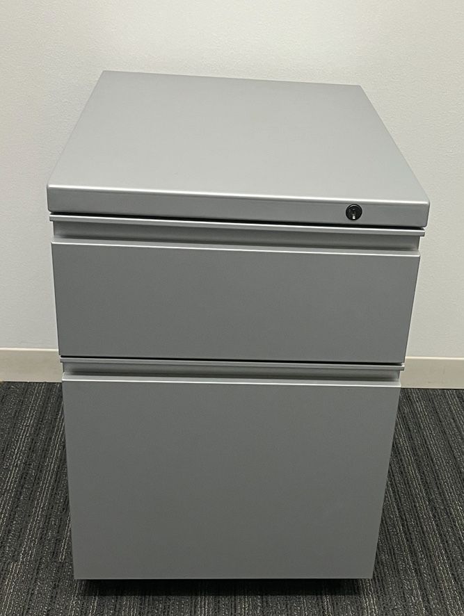 Silver Color File Cabinet