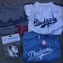 Dodgers Stadium Giveaways Jerseys, Coca-Cola, Baseballs