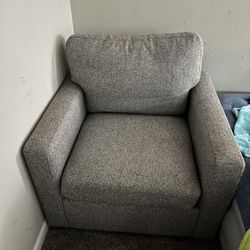 Swivel Arm Chair 