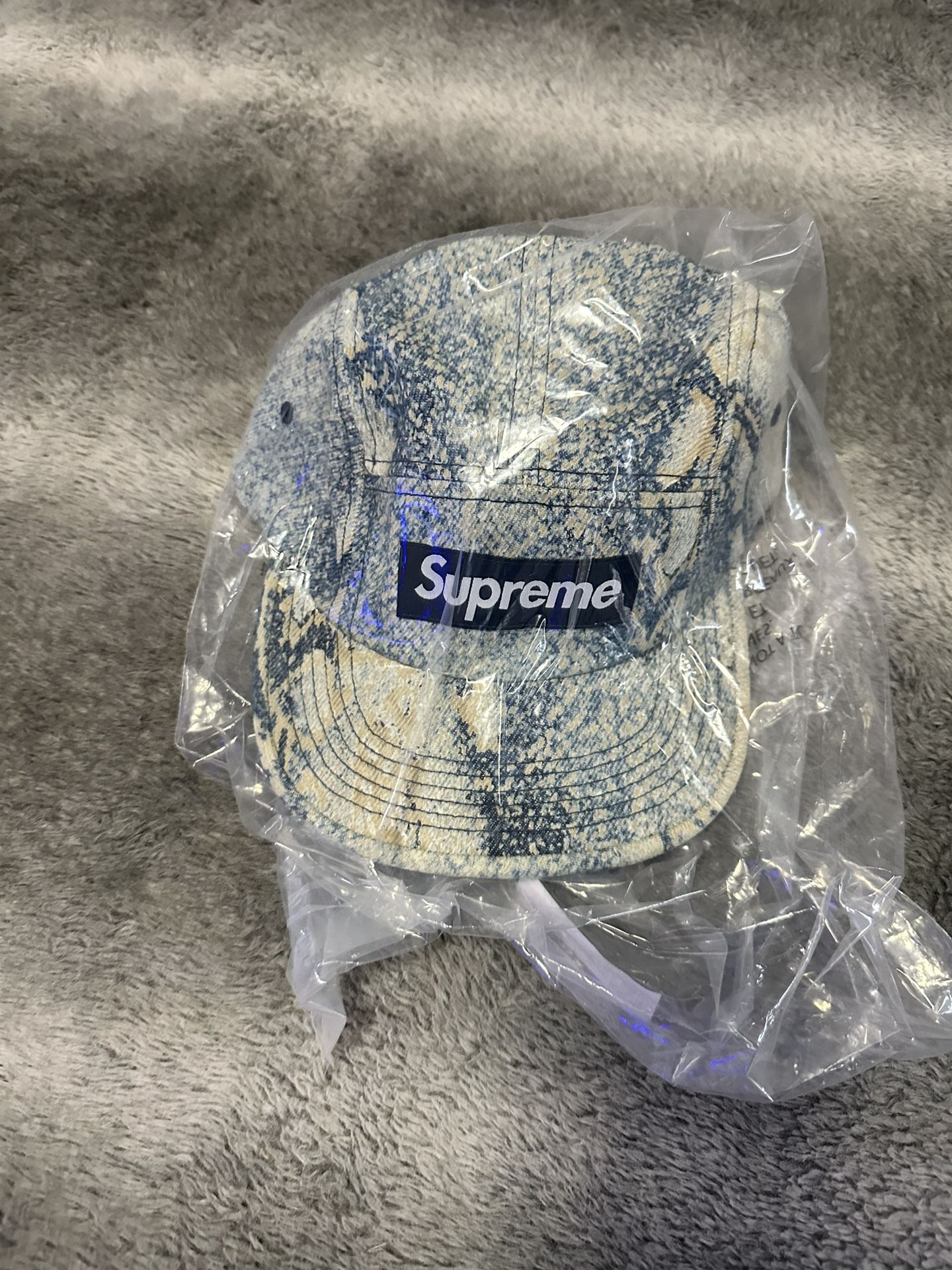 Supreme Denim Camp Cap