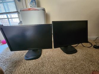 Two Viewsonic Monitos