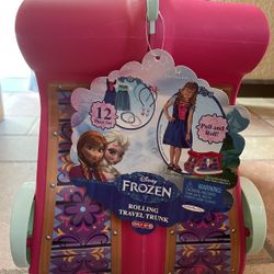 Brand New Manufacture Seal Disney Frozen Rolling Travel Trunk