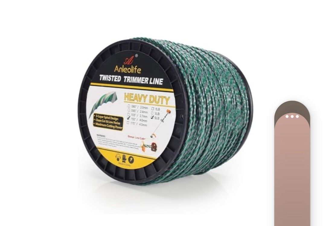 Twisted trimmer line