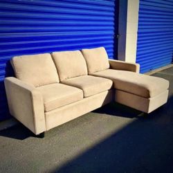 Light Beige Modern Sectional Sofa
