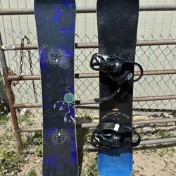 2 Snowboards For $50