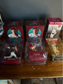 Corbin Carroll 30/30 Bobbleheads + Eric Byrnes