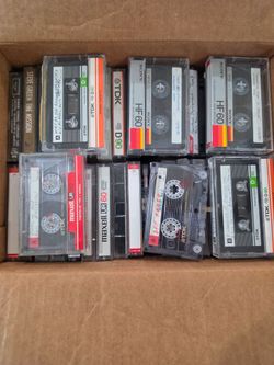 42 cassette tapes