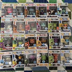 FUNKO Pop Rare Spastik Fantastik Plastik Pops Lot