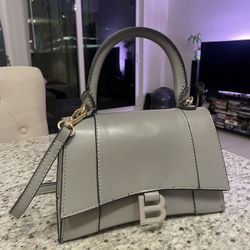 small Hourglass tote bag grey Like New