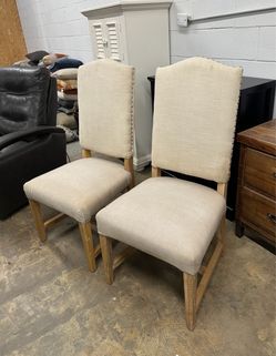 Beige At Home Dining Chairs