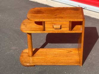 Antique art deco side table