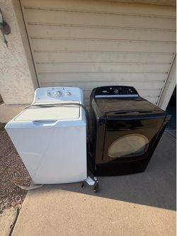 Washer and dryer