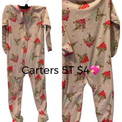 CARTERS PIJAMA GREAT CONDITION GIRLS SIZE 5T 💖💖M3