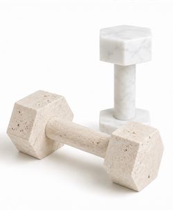 Marble & Travertine Decorative Dumbbells