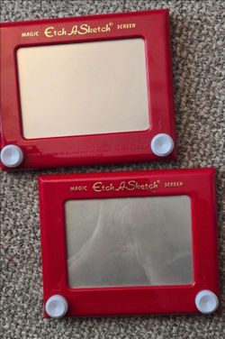 Magic Etch A Sketch Lot of 2