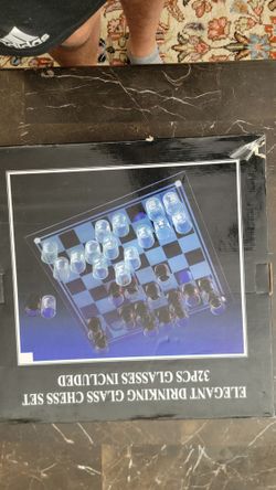 Chess Set Shot Glasses 