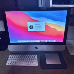 FIRM PRICE - iMac 21.5” • 8gb Ram • 500gb Storage • Magic Keyboard/Magic Trackpad • macOS Big Sur