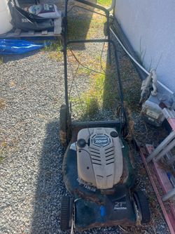 Self propelled lawn mower