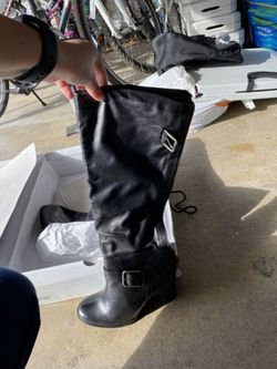 Aldo brand new leather boots