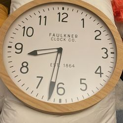 Clock With Batteries 