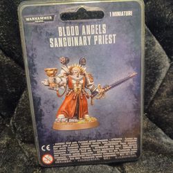Warhammer 40k: Blood Angels- Sanguinary Priest Mini