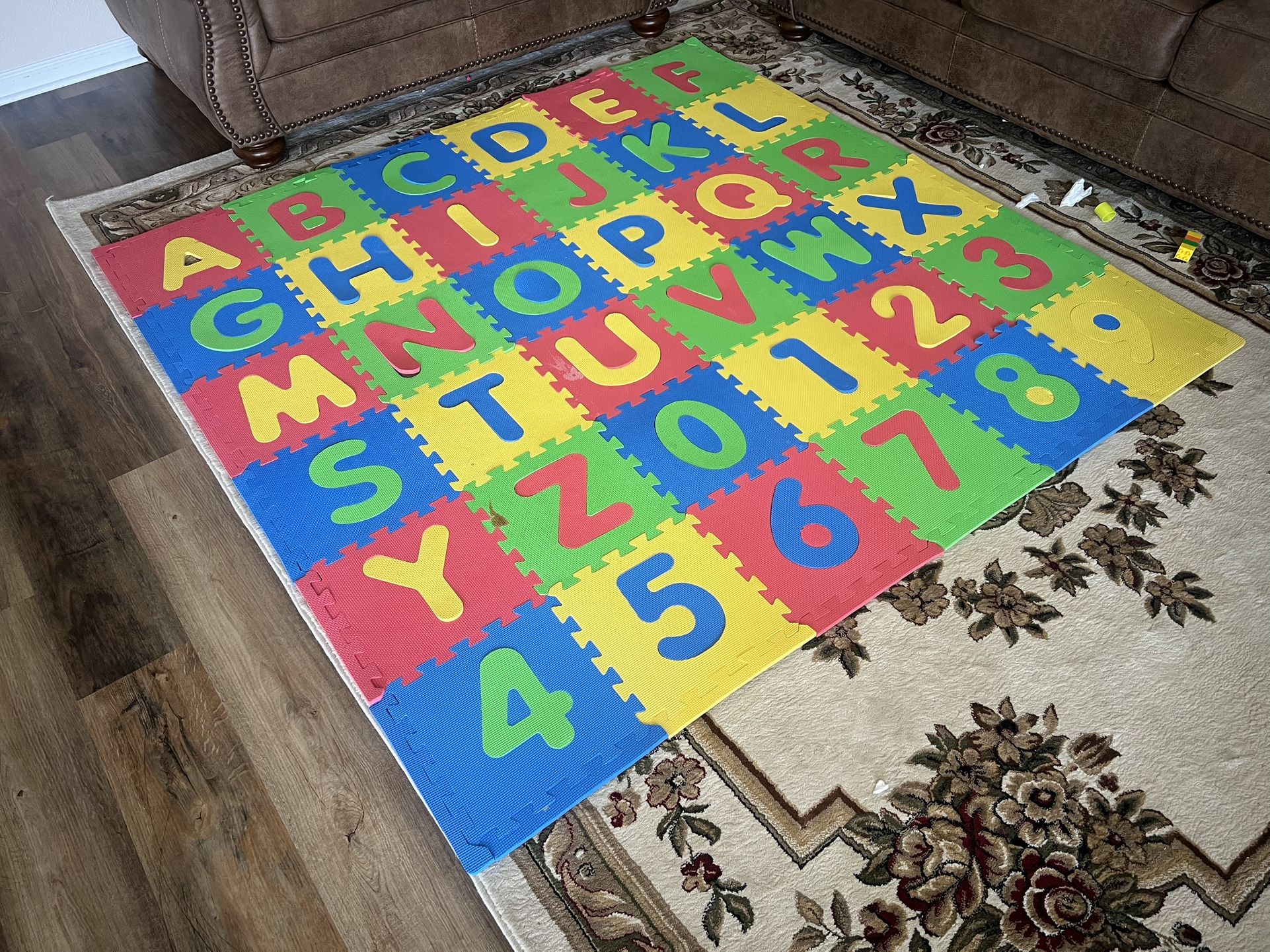 Kids puzzle- Alphabet & Numbers