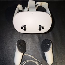 Meta Quest 3S 128GB VR Headset + Controllers – Works Perfect